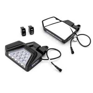 Polaris Dual Section Led Side View Mirrors